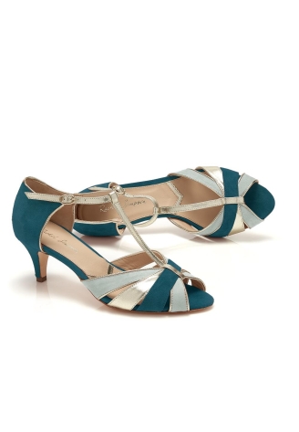 Rachel Simpson Maya Brautschuhe Teal