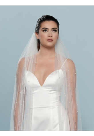 Poirier S19-300-1-Soft Schleier Ivory - 300 cm ()