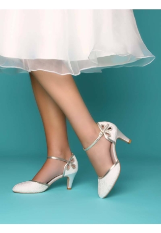 The Perfect Bridal Company Nina Gold Brautschuhe