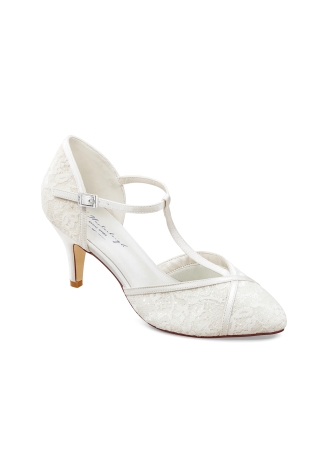 G. Westerleigh Zara Ivory Brautschuhe ()