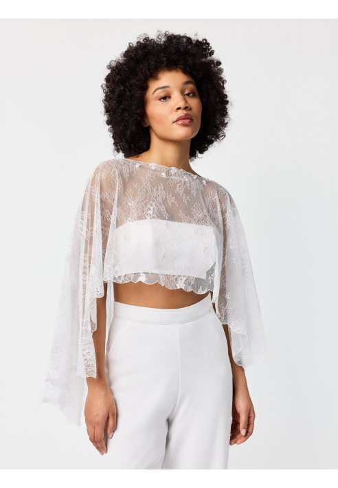 Poirier C-75102 Umhang Ivory ()