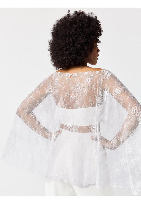 Poirier C-75102 Umhang Ivory