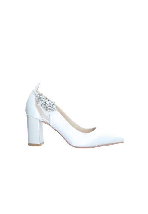 The Perfect Bridal Company Cinnamon-Silber Broschen Schuhclip