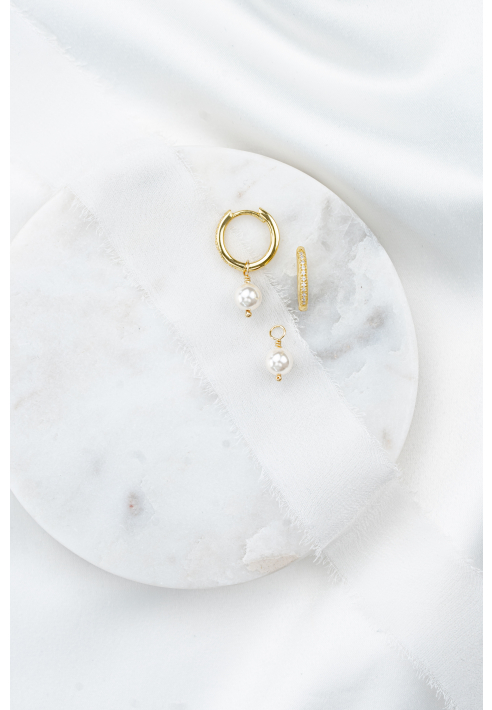 Perlenbräute Anni Ohrringe