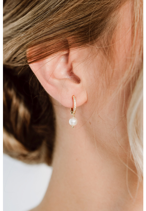 Perlenbräute Anni Ohrringe ()