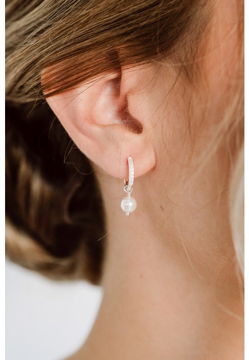 Perlenbräute Anni Ohrringe ()