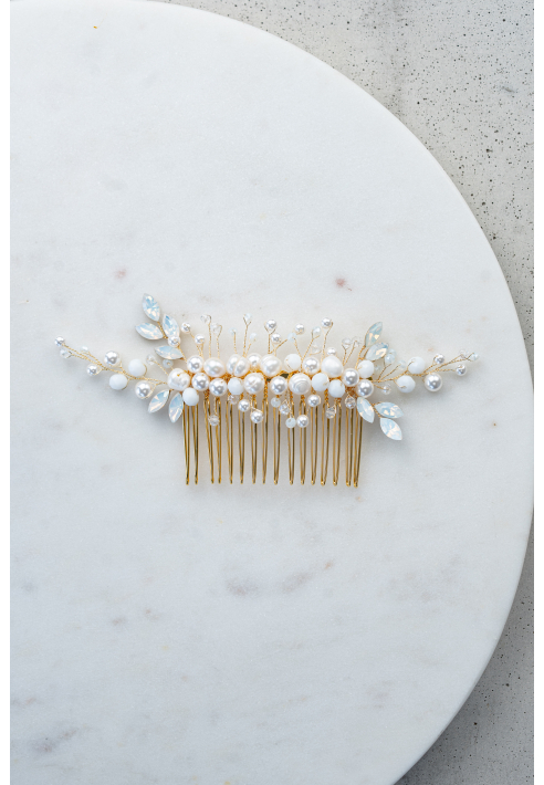 Perlenbräute Kris Haarkamm