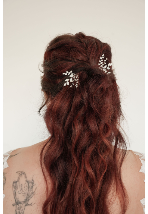 Perlenbräute Gretchen Haarnadeln ()