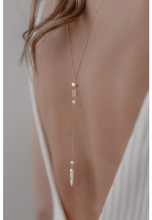 Juvelan High Art Back Halskette