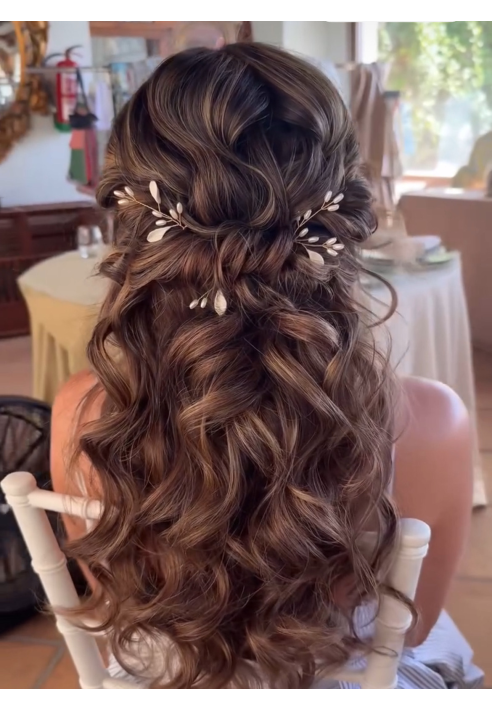 Luna Haarspangen Gold ()