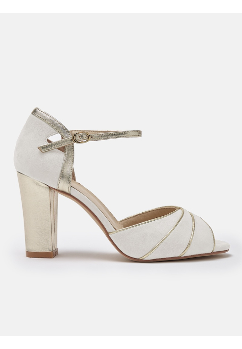 Rachel Simpson Lauren Brautschuhe Ivory ()