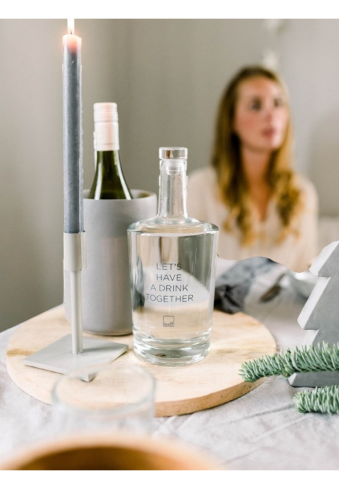 Leeff 18274 Wasserflasche Ward Grau