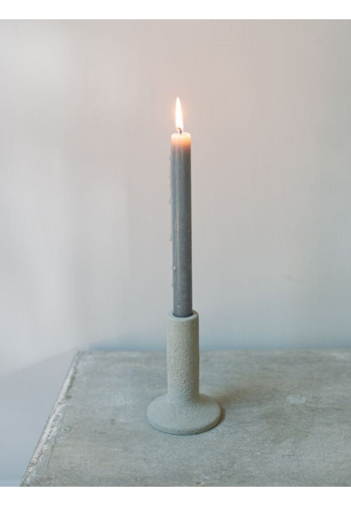 Leeff 18420 Kerzenhalter Celeste Grau L
