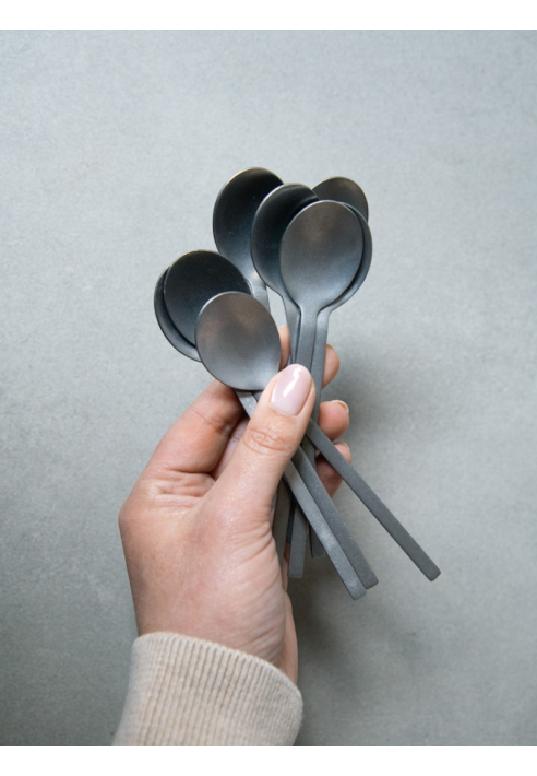 Leeff 18468 Löffel Charlot, Set mit 4 Silber