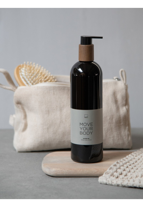 Leeff 18594 Duschgel Sensational Spices — Move Your Body, Schwarz