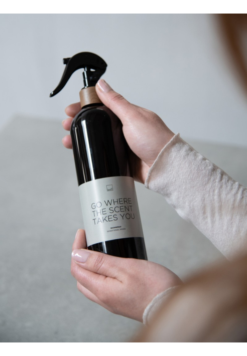 Leeff Raumspray Sensational Spices „Lass dich vom Duft führen“ Schwarz