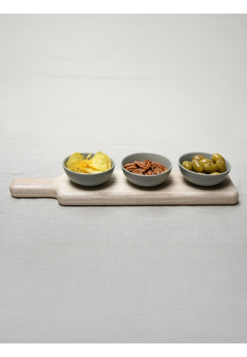 Leeff 18711 Servier-Set Saar Grau