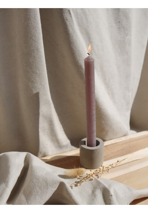 Leeff 18718 Tafelkerzen Geschenkset Donna Taupe