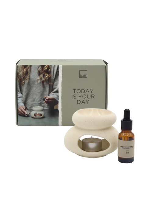 Leeff Keramik-Aromadiffusor Sinnliche Gewürze: Heute ist dein Tag