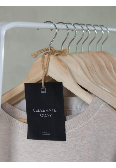 Leeff 18802 Duftsachet Minty Moments – Celebrate Today, Schwarz