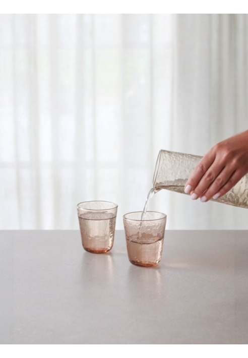 Leeff 18819 Wasserglas Wende Braun Transparent