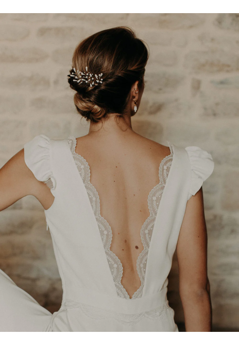 Lizeron Elise Haarnadeln Weiß ()