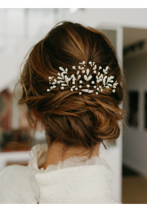 Lizeron Marthe Haarkamm Weiß ()