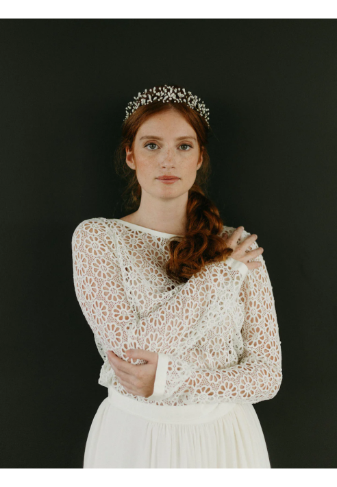 Lizeron Pietra Tiara Weiß ()