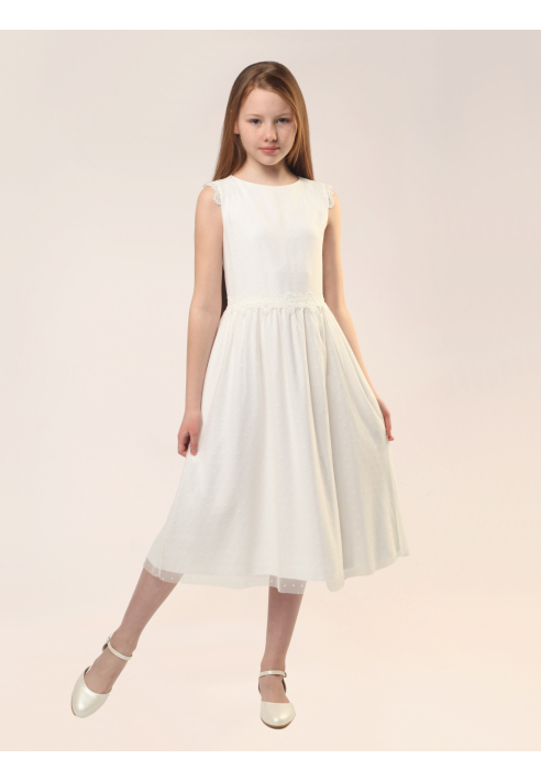 Miolilou Luna Kommunionkleid ivory ()