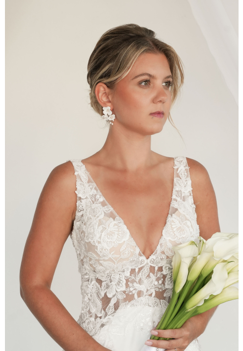 Perlenbräute Coco Klein Ohrringe ()