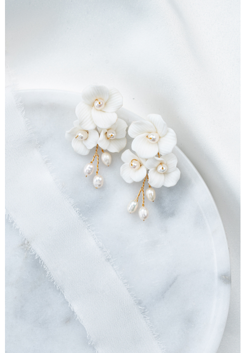 Perlenbräute Coco Klein Ohrringe