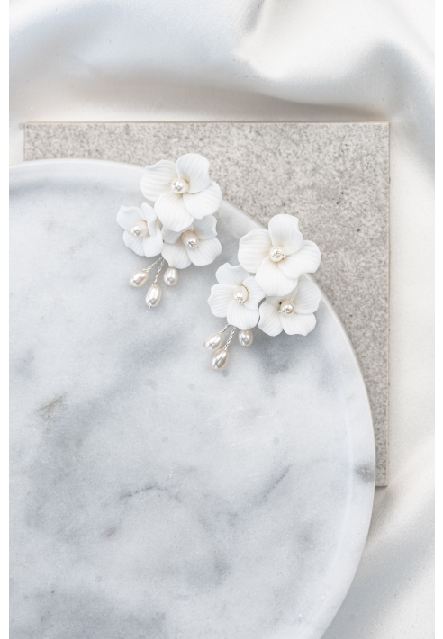 Perlenbräute Coco Klein Ohrringe