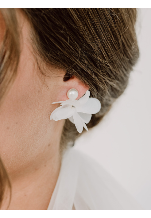 Perlenbräute Emmi Ohrringe ()