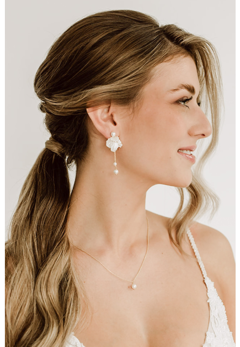 Perlenbräute Faye Ohrringe