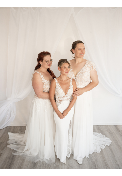 Perlenbräute Flora Ohrringe