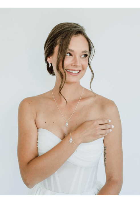 Perlenbräute Lana Brautschmuck Set ()