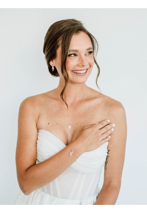 Perlenbräute Lana Brautschmuck Set ()