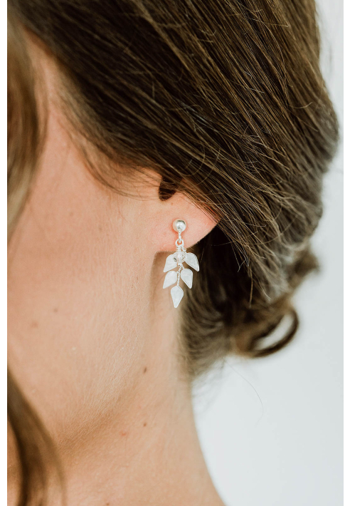 Perlenbräute Lana Klein Ohrringe ()