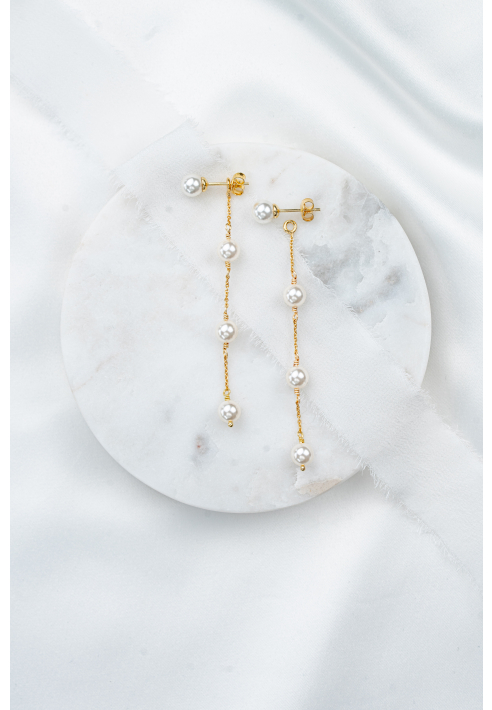 Perlenbräute Lola Ohrringe