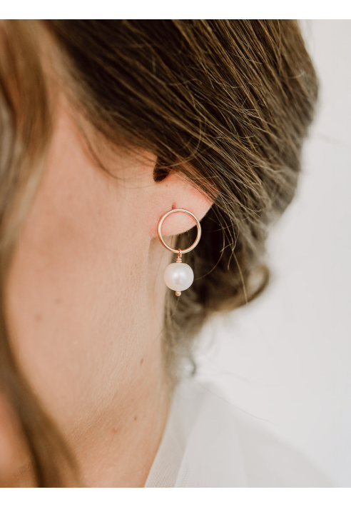 Perlenbräute Toni Ohrringe ()