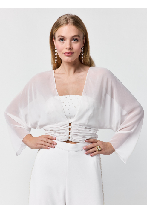 Poirier ST-75321 Strickjacke | Chiffon ()