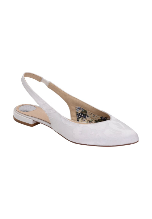 The Perfect Bridal Company Stevie Flock Brautschuhe