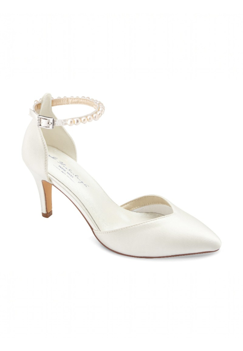 G.Westerleigh STR001 Schuhriemchen Ivory
