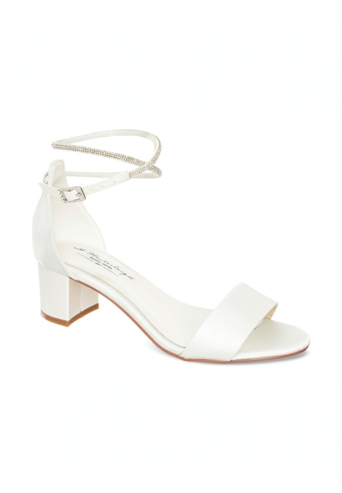 G.Westerleigh STR002 Schuhriemchen Ivory