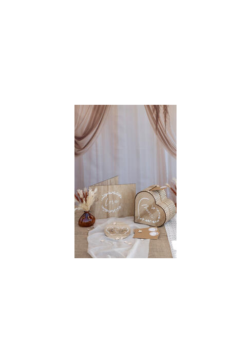 Natural Wedding Money Box ()