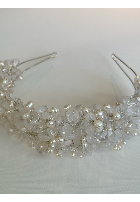 Sally Jane Bridal Selena Haarschmuck Zilver