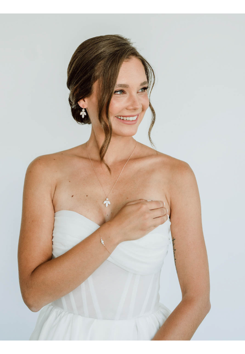 Perlenbräute Kate Brautschmuck Set ()