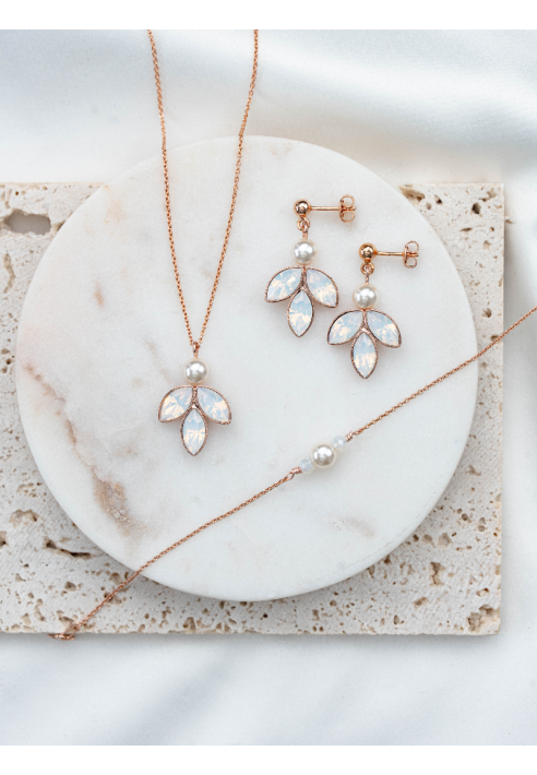 Perlenbräute Kate Brautschmuck Set