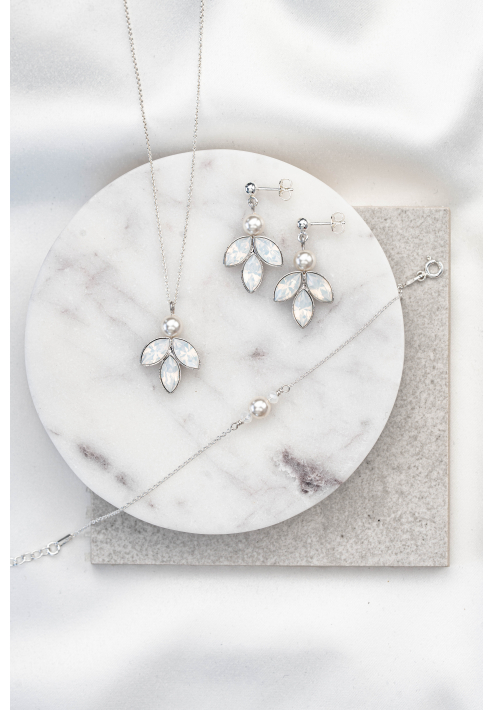 Perlenbräute Kate Brautschmuck Set