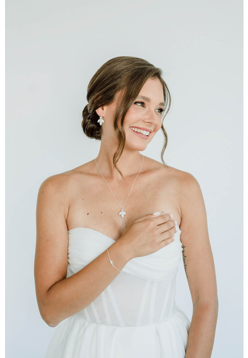 Perlenbräute Kate Brautschmuck Set ()